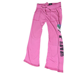PINK by Victoria's Secret loose fit wide leg pink lounge pants Small